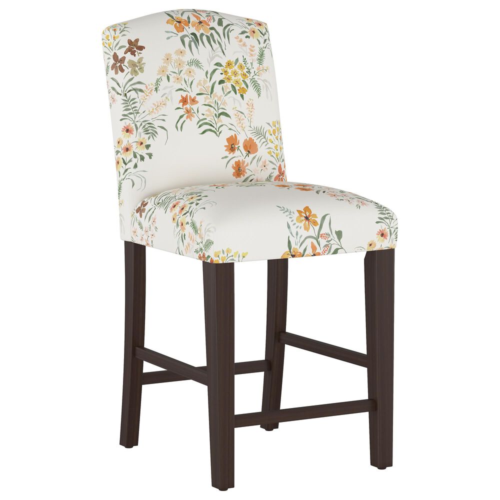 Skyline Furniture Counter Stool in Lucinda Floral Harvest, , large