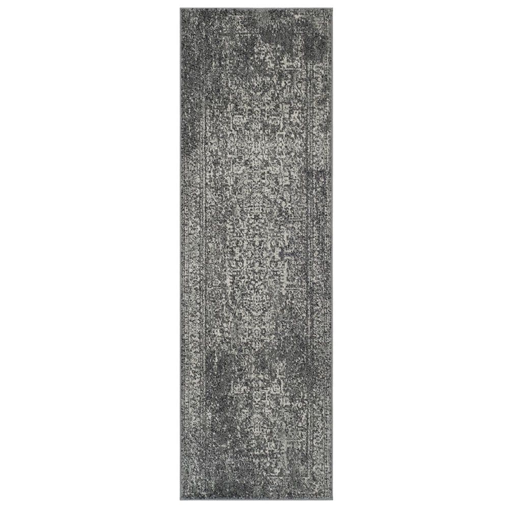 Safavieh Evoke EVK256D 2"2" x 13" Grey and Ivory Runner, , large
