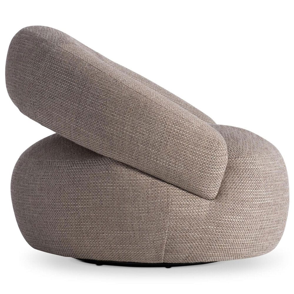 Bernhardt Furniture Company Cleo Swivel Chair in Brown, , large