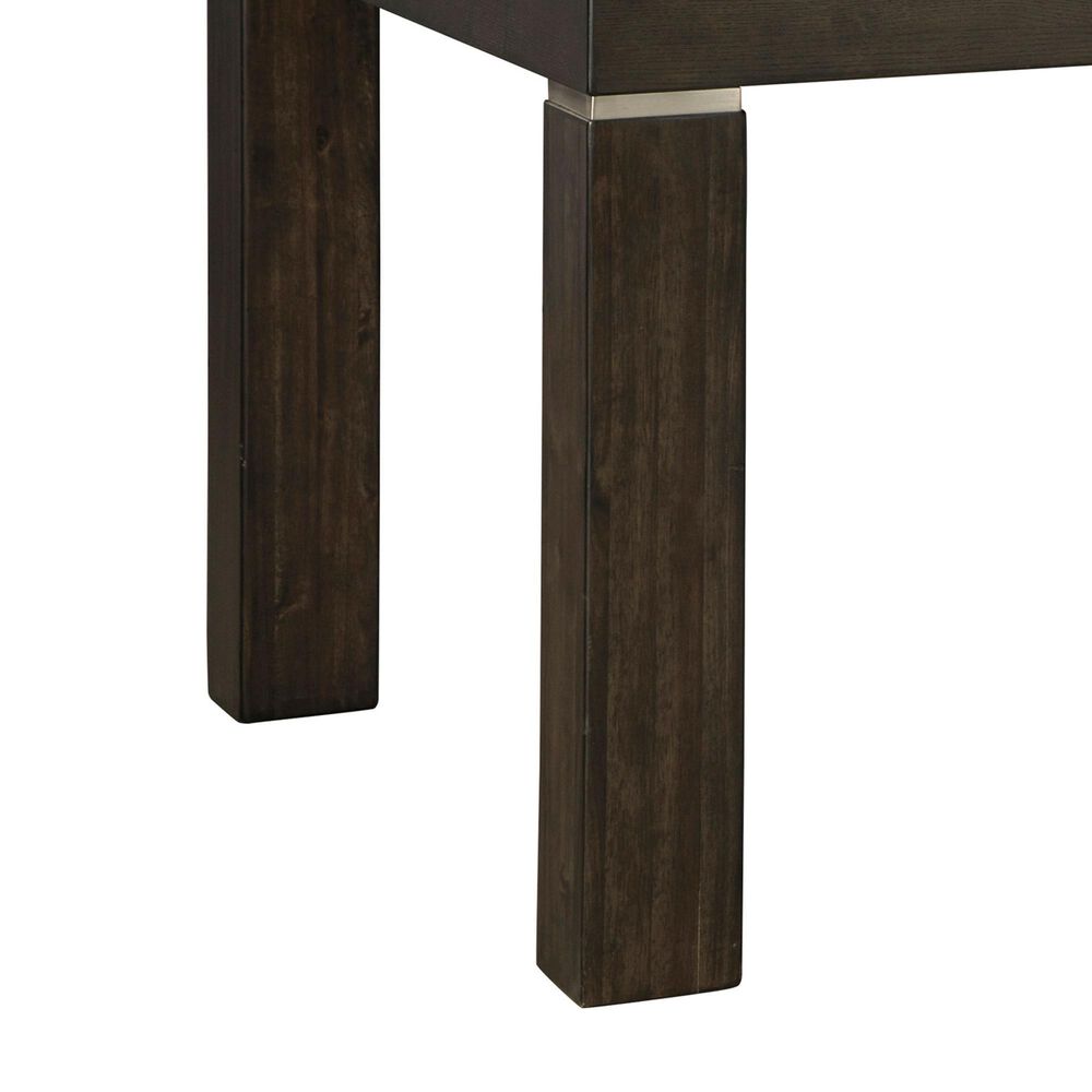 Ashley Hyndell Rectangular Dining Table in Dark Espresso Brown - Table Only, , large