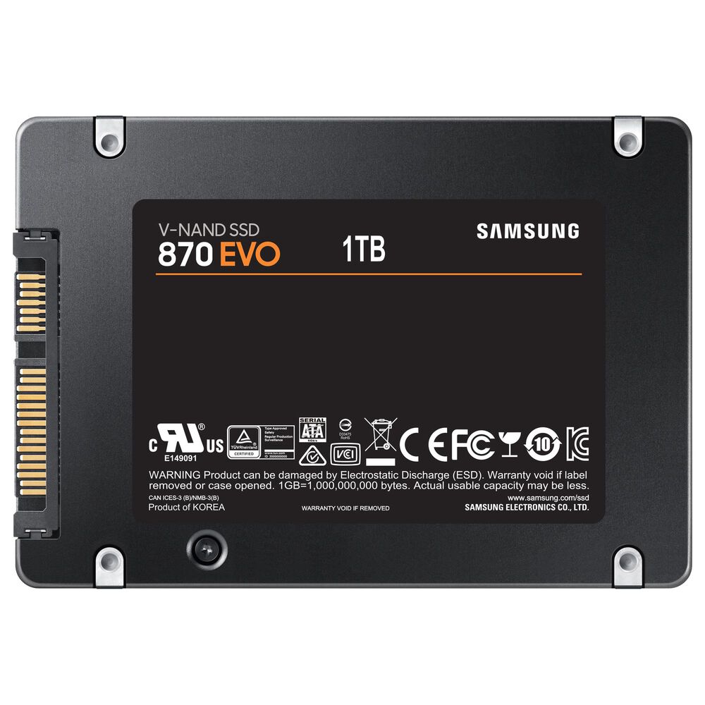 Samsung 870 EVO Sata 2.5&quot; Solid State Drive 1TB, , large