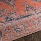 Surya Colin 7"10" x 10"2" Burnt Orange, Blue, Pale Blue and Tan Area Rug, , large