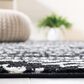 Safavieh Tulum TUL272 2" x 9" Black and Ivory Runner, , large