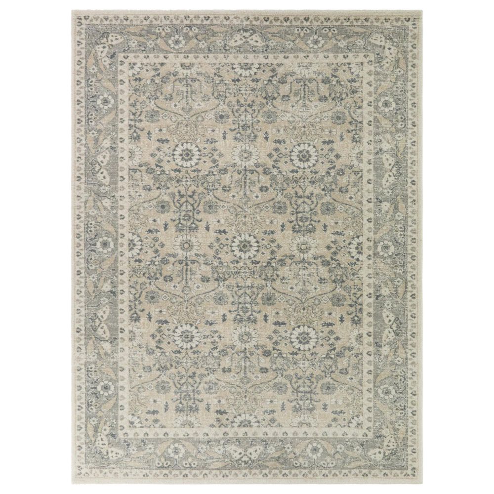Balta Rugs Reverie Karlovich Blue and Beige 7"10" x 10" Area Rug, , large