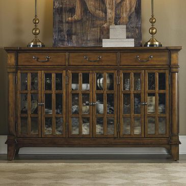 Hooker Furniture Tynecastle Buffet in Warm Chestnut, , large