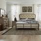 Belle Furnishings Americana Farmhouse Landscape Mirror in Dusty Taupe, , large