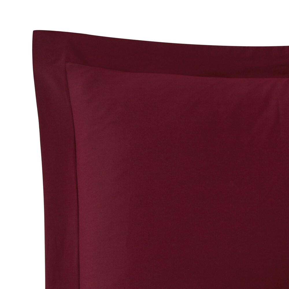 Pem America Brooklyn Loom Classic 2-Piece Twin Duvet Set in Burgundy, , large