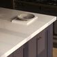 Cambria Luxury Delgatie 3cm Quartz Countertop in White and Beige, , large