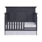 Oxford Baby Weston 2-Piece 4-in-1 Crib and Dresser Nursery Set in Midnight Slate, , large