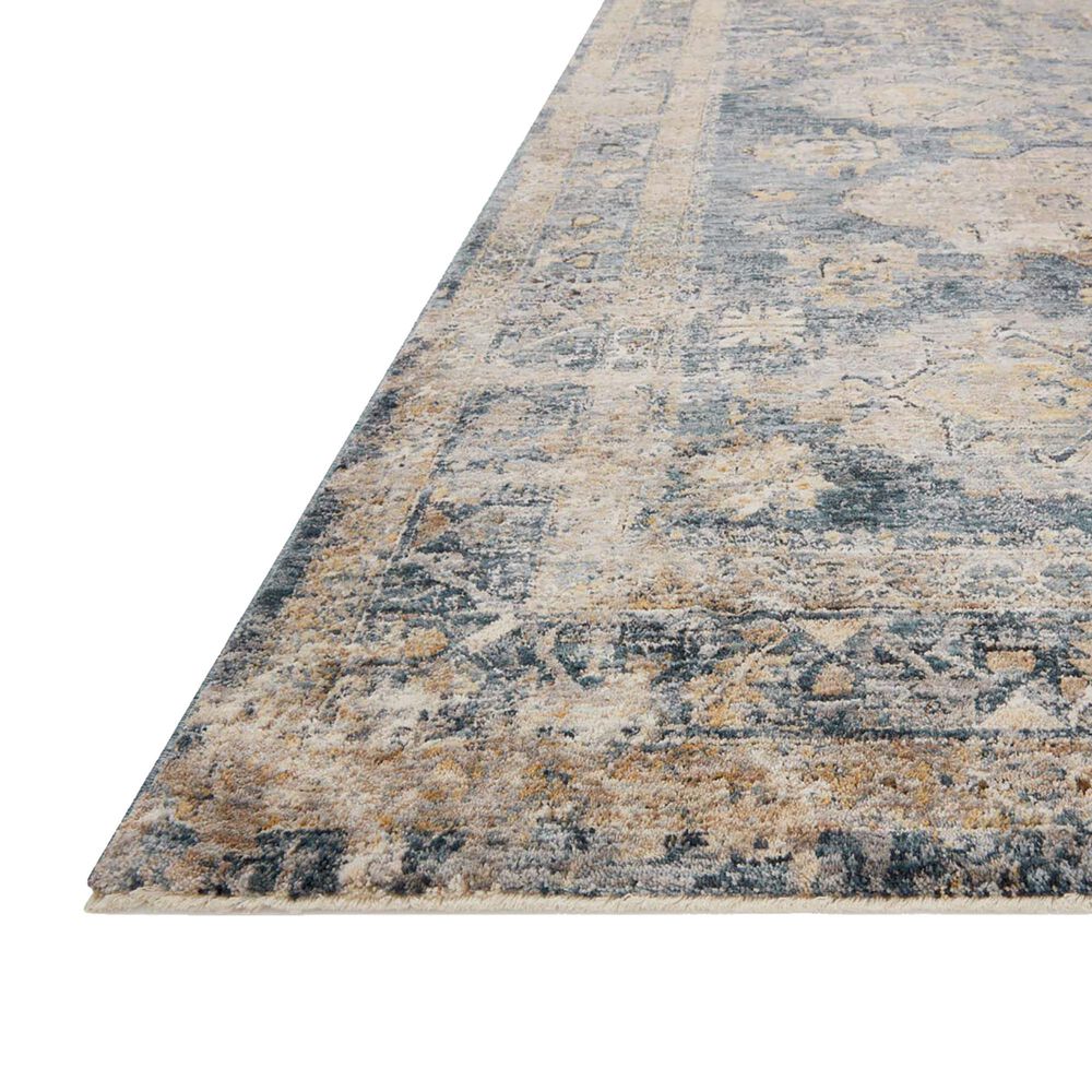 Loloi Gaia 7&#39;10&quot; x 10&#39;2&quot; Denim and Taupe Area Rug, , large