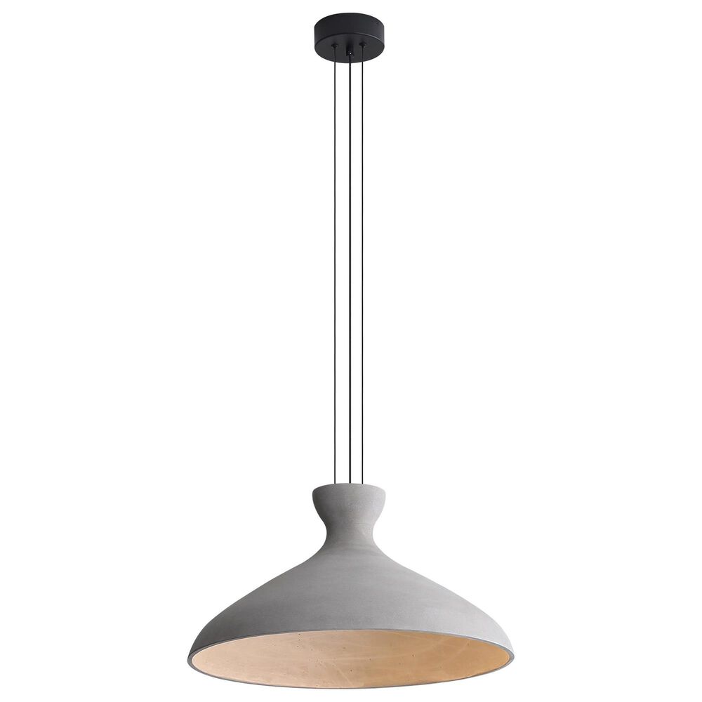Golden Lighting Aethera 22" 1-Light LED Pendant in Grey, , large