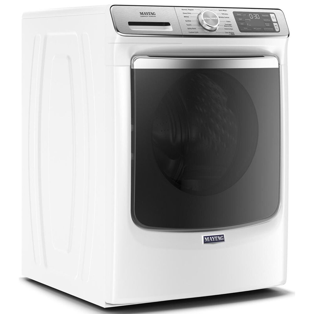 Maytag 5.0 Cu. Ft. Front Load Washer with Steam in White Nebraska