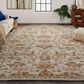 Feizy Fallon Gray and Multicolor 4" x 6" Area Rug, , large