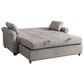 Lifestyle Solutions Hampton Queen Convertible Sofa in Steel, , large