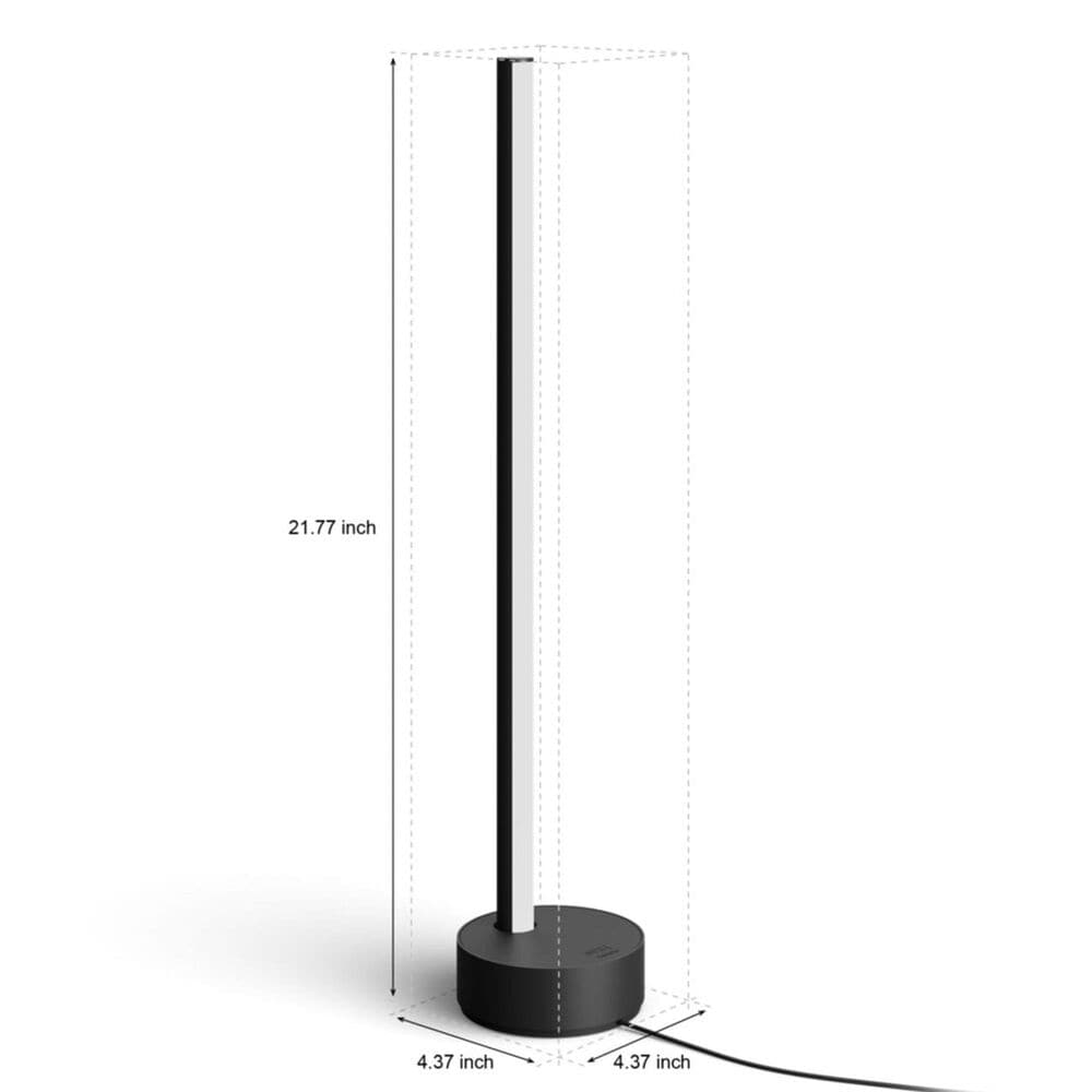 Philips Hue Gradient Signe Table Lamp in Black, , large