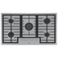 Bosch 800 Series 2-Piece Kitchen Package with 30" Double Wall Oven 36" Gas Cooktop and in Stainless Steel, , large