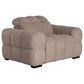 Fan Creek Power Recliner with Power Headrest in Sand, , large