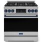 THOR KITCHEN Gordon Ramsay 6 Cu. Ft. 36" Professional Liquid Propane Range with Navy Blue Handle Kit in Stainless Steel, , large