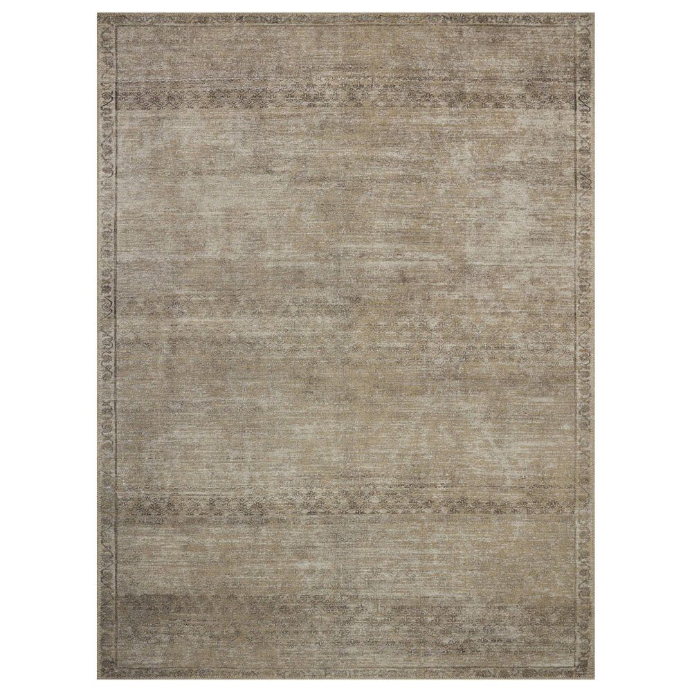Amber Lewis x Loloi Cambria Ash and Bark 3"6" x 5"6" Area Rug, , large