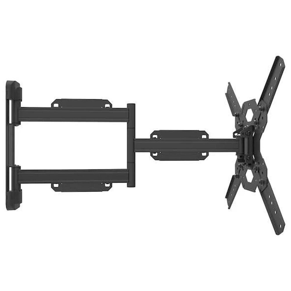Kanto Full Motion Single Stud TV Wall Mount for 30" - 70" TVs in Black, , large
