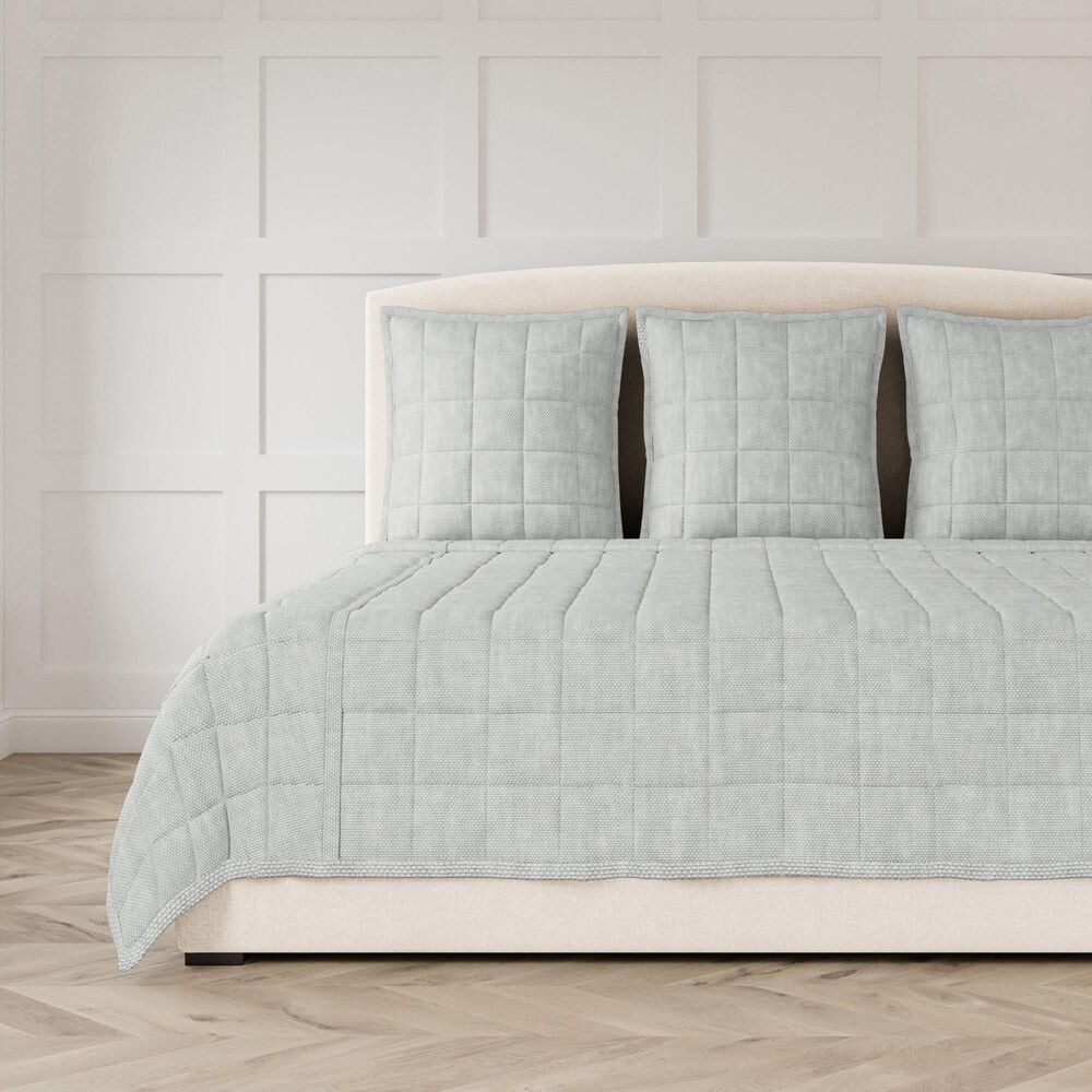 Ann Gish Panama King Coverlet in Storm, , large