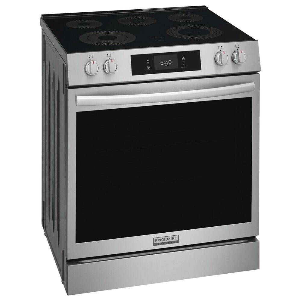 Frigidaire Gallery 30&quot; Freestanding Electric Convection Range with Stone-Baked Pizza in Stainless Steel, , large