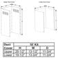 Cafe 10" Duct Cover Extension in Matte Black, , large