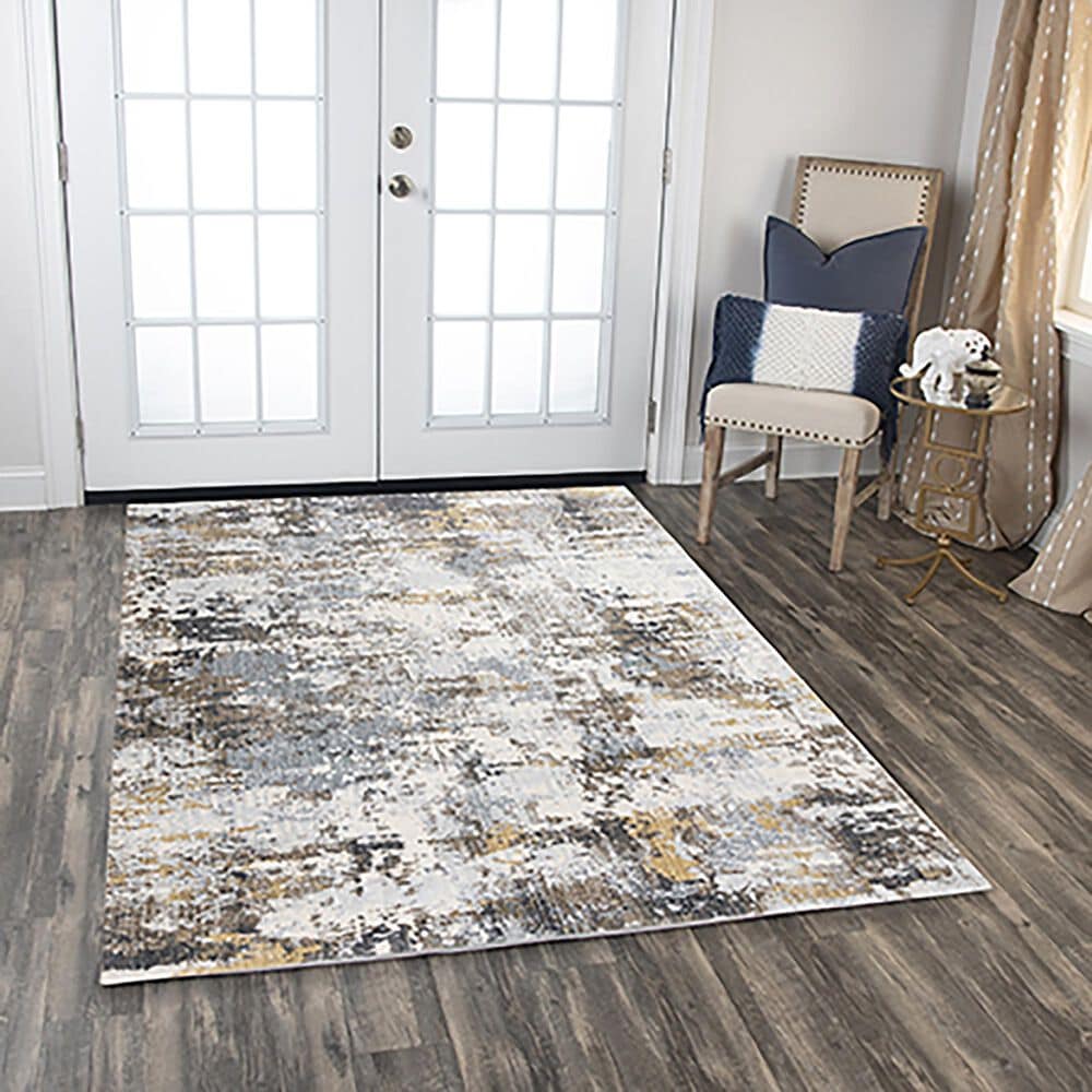RIZZY Jasper 9&#39; x 12&#39; Blue Area Rug, , large