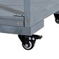 HOMLUX 62.3"" Outdoor Kitchen Island in Gray, , large