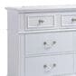Mayberry Hill Alana 7-Drawer Dresser and Mirror in White Lacquer, , large