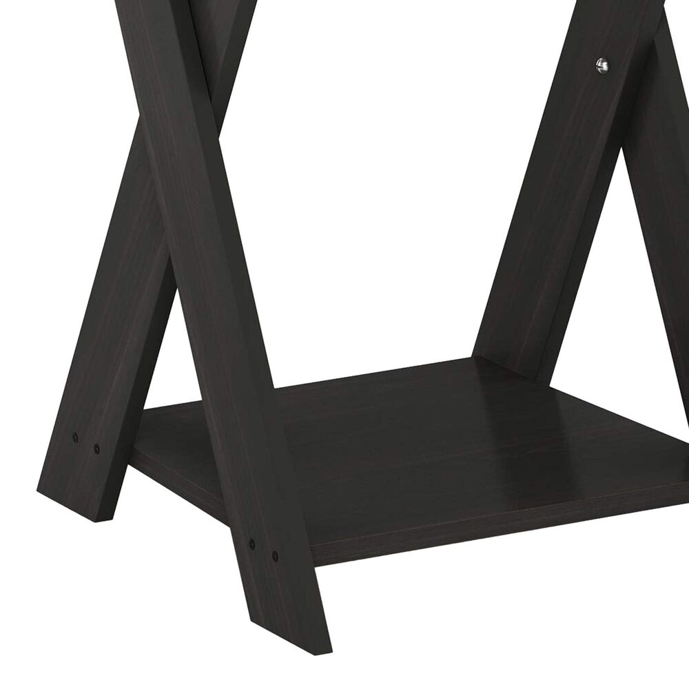 HOMLUX End Table in Espresso, , large