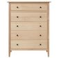 Fleming Furniture Co. Elegance 5 Drawer Chest in natural, , large