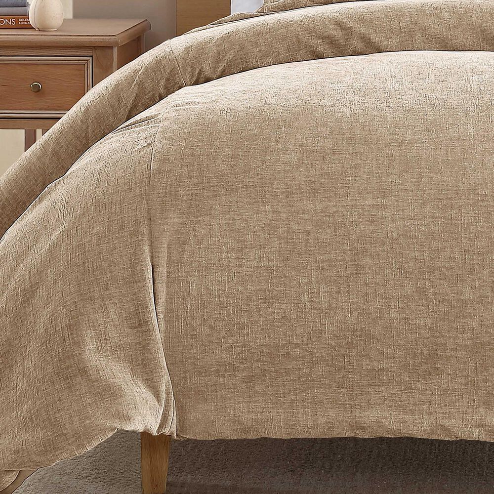 Hallmart Collectibles Niles 3-Piece Queen Comforter Set in Beige, , large
