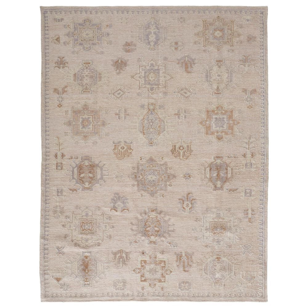 Feizy Wendover 8" x 10" Beige and Ivory Area Rug, , large
