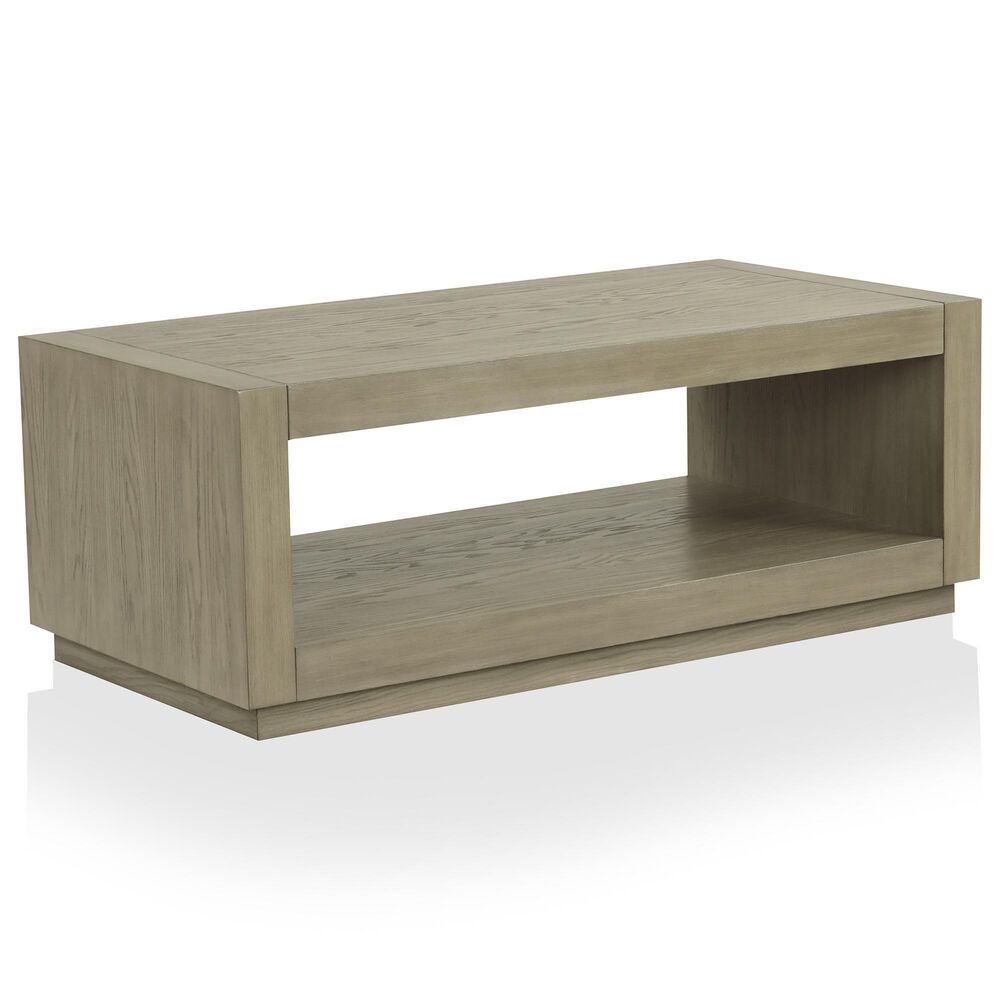 Furniture of America Gryel Coffee Table in Natural, , large