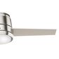 Hunter Commodus 44" Ceiling Fan with LED Light in Brushed Nickel, , large