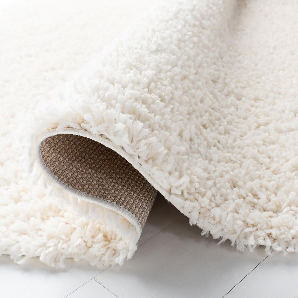 Safavieh August Shag AUG200C 9&#39; x 12&#39; Ivory Area Rug, , large