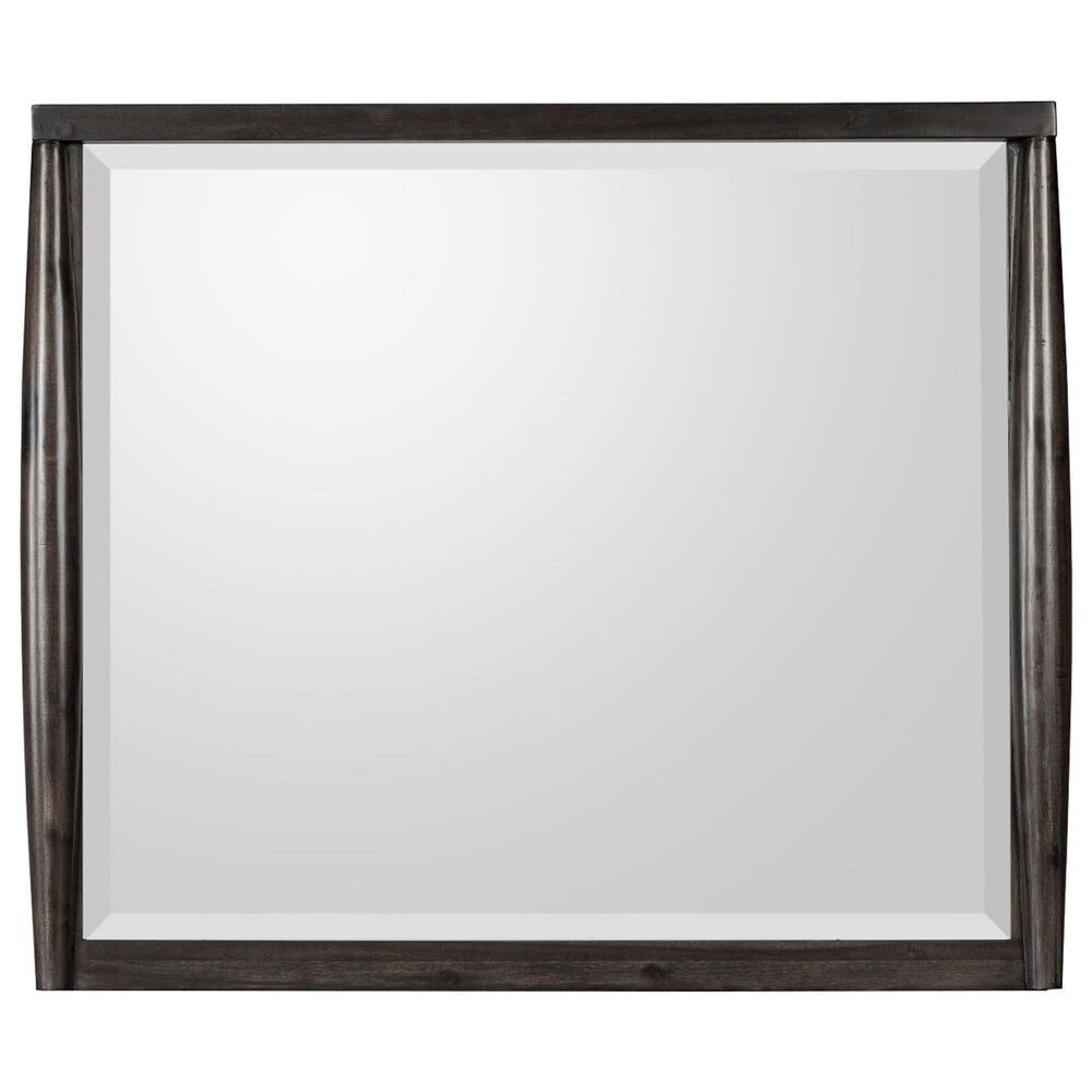 Urban Home Koko Beveled Glass Mirror in Minx, , large