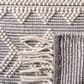 Safavieh Natura NAT351A 9" x 12" Ivory and Grey Area Rug, , large