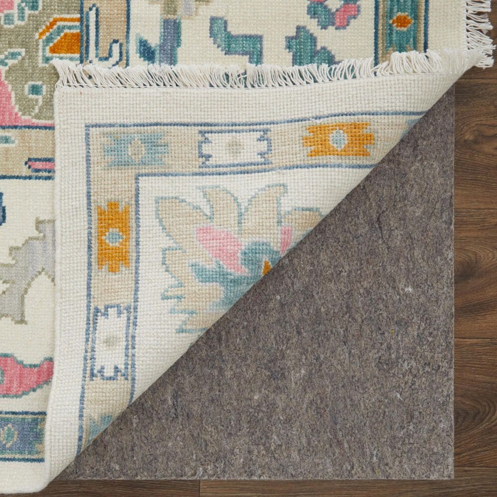 Feizy Karina 8&#39;6&quot; x 11&#39;6&quot; Ivory and Multicolor Area Rug, , large