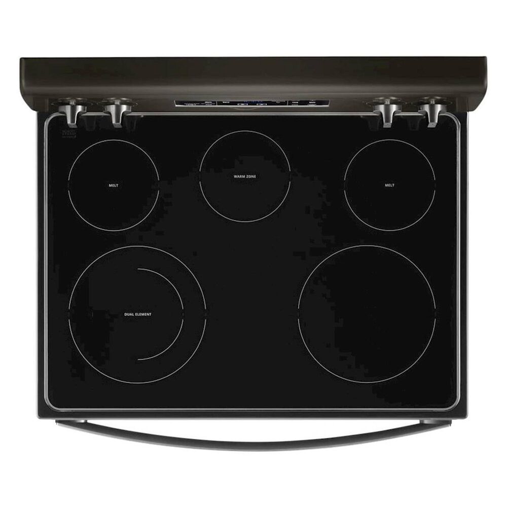 Whirlpool 5.3 Cu. Ft. Electric Range with 5Elements in Black Stainless