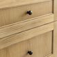 James Martin Vanities Breckenridge 36" Single Bathroom Vanity in Light Natural Oak with Single Hole 3 cm White Zeus Quartz Top and Rectangular Sink, , large