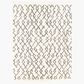 Surya Berber Shag BBE2301 5"3" x 7"3" Charcoal and Light Beige Area Rug, , large