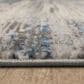 Karastan Cleo Bell Place 5"3" x 8" Light Grey Area Rug, , large