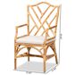Baxton Studio Delta Arm Chair in Natural, , large