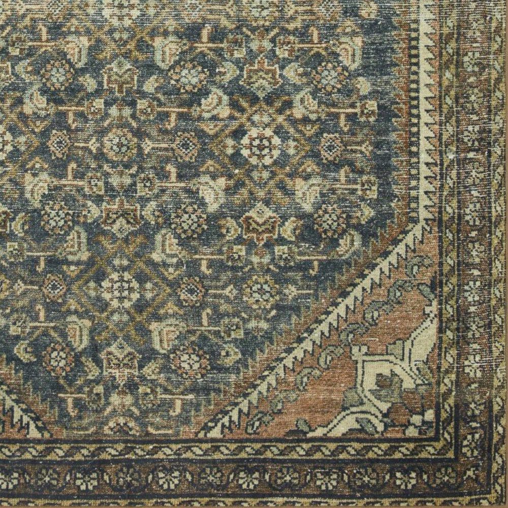 Magnolia Home Banks 2&#39; x 5&#39; Denim and Clay Runner, , large