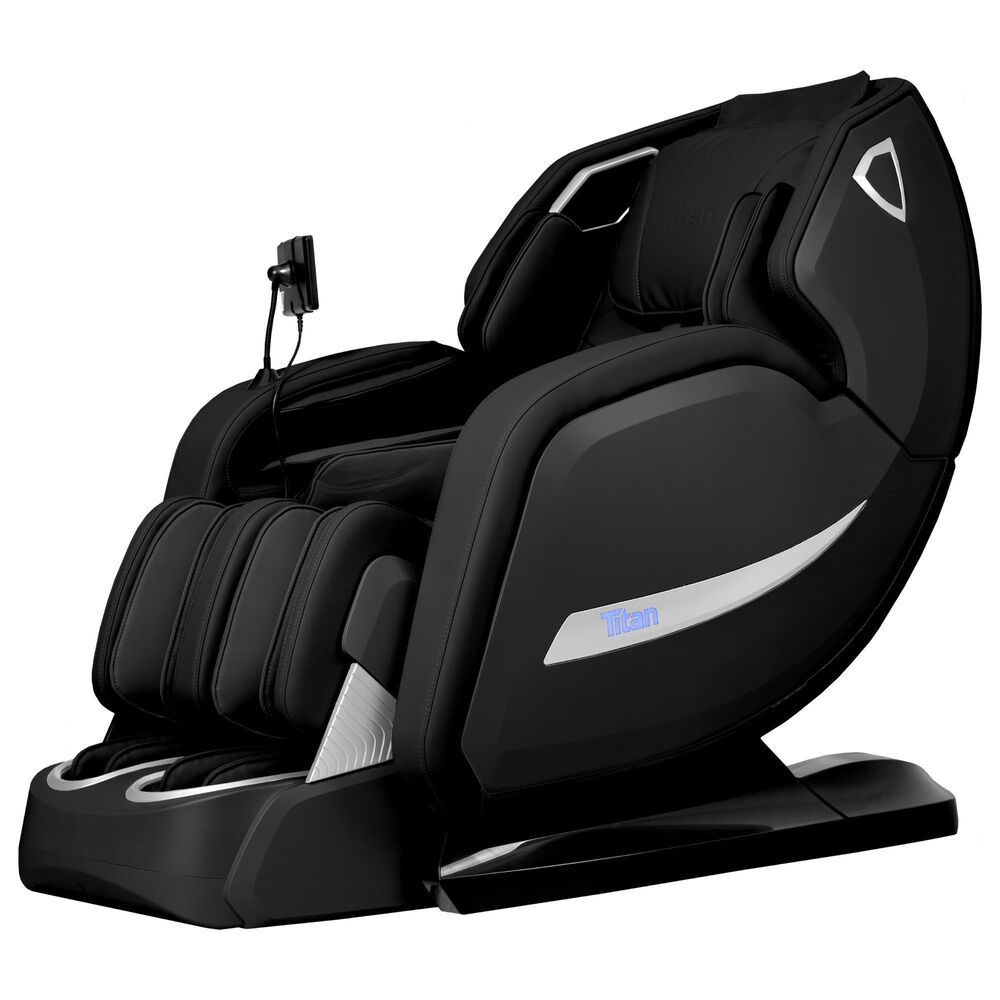 Osaki Advent 4D Power Zero Gravity Massage Chair with Spinning Calf Rollers in Black, , large