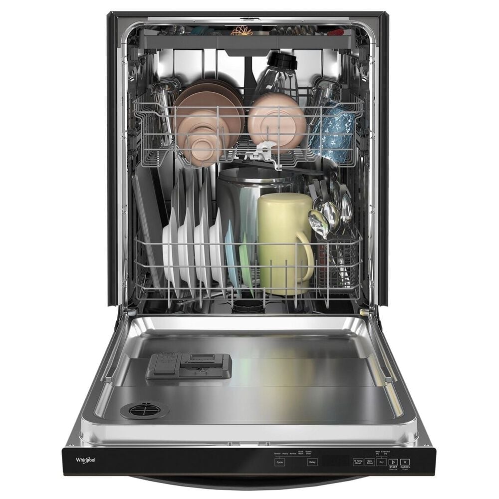 Whirlpool 24&quot; Built-In Bar Handle Dishwasher with 47 Decibel in Black Stainless Steel, , large