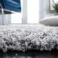 Safavieh Venus Shag VNS603J 6" x 9" Grey and Ivory Area Rug, , large