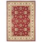 Safavieh Lyndhurst LNH553 5"3" x 7"6" Red and Ivory Area Rug, , large